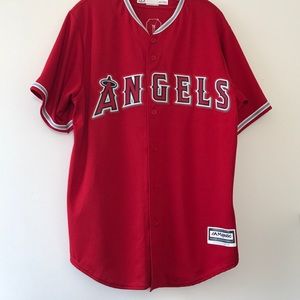 Red angels baseball jersey